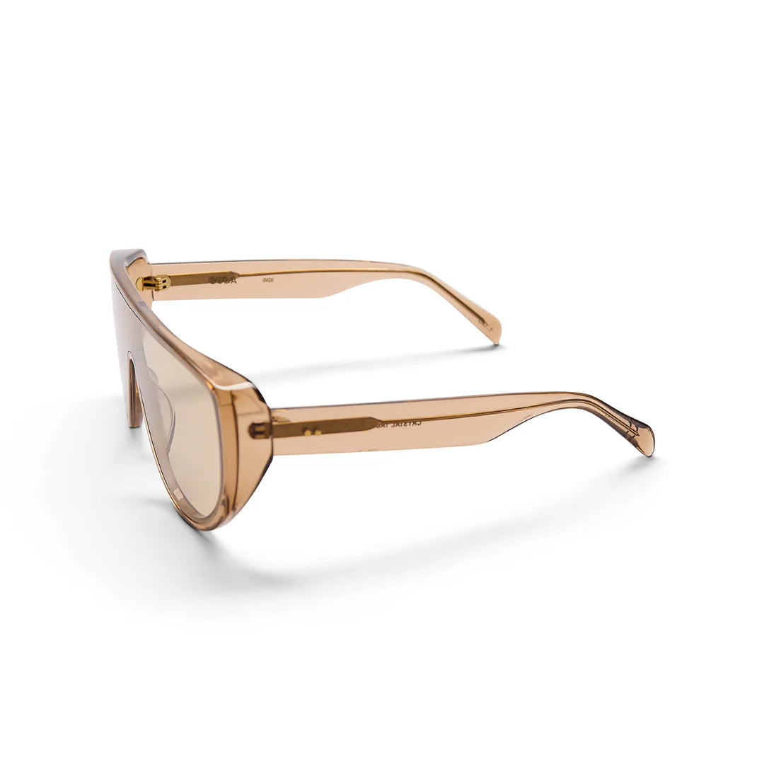Indi Crystal Taupe / Brown Lens