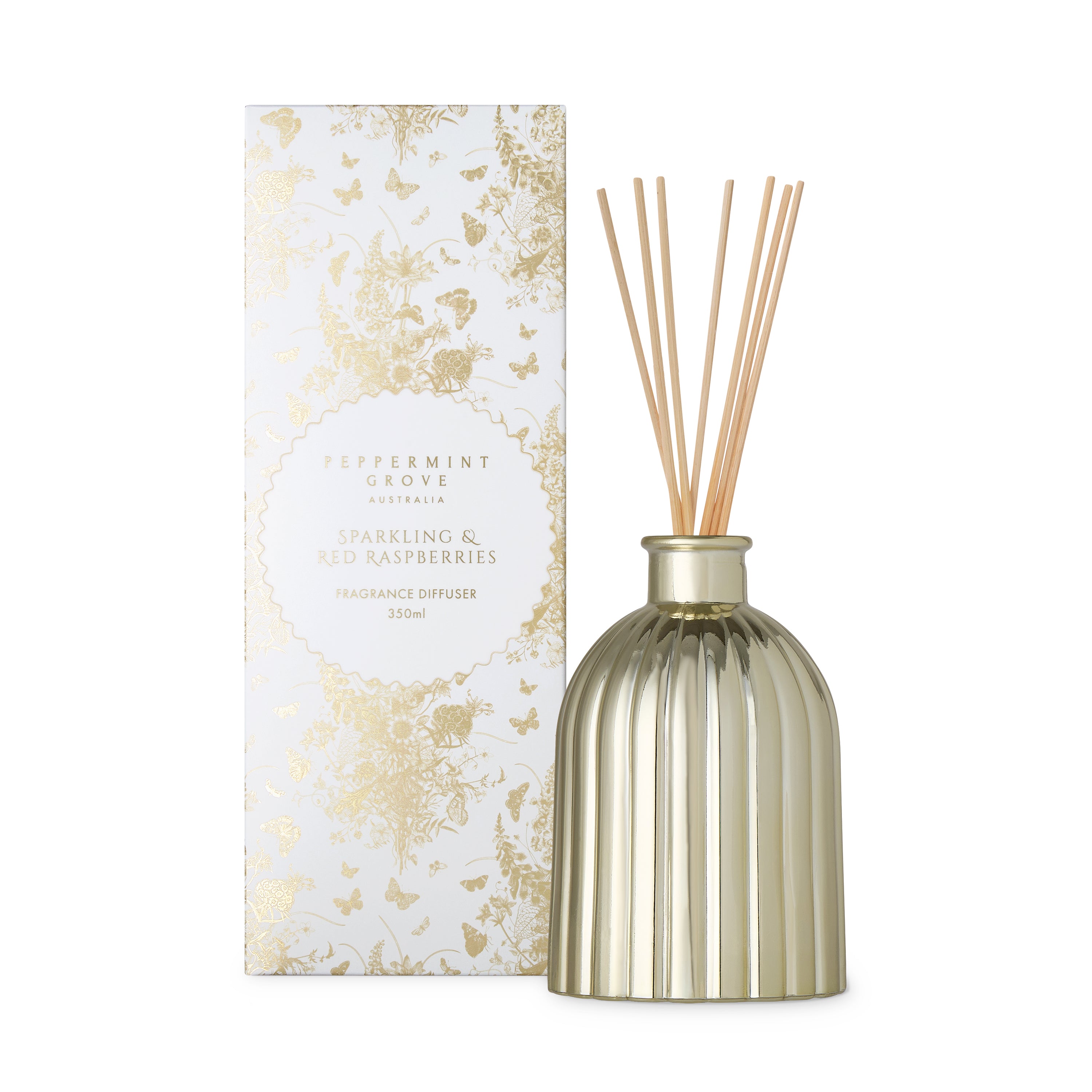 Sparkling and Red Raspberries Diffuser 350ml