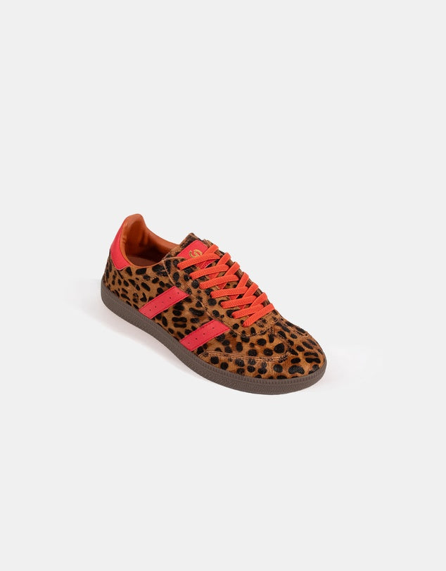 GOODSOLE 2001 Parallel Leopard Print Pony