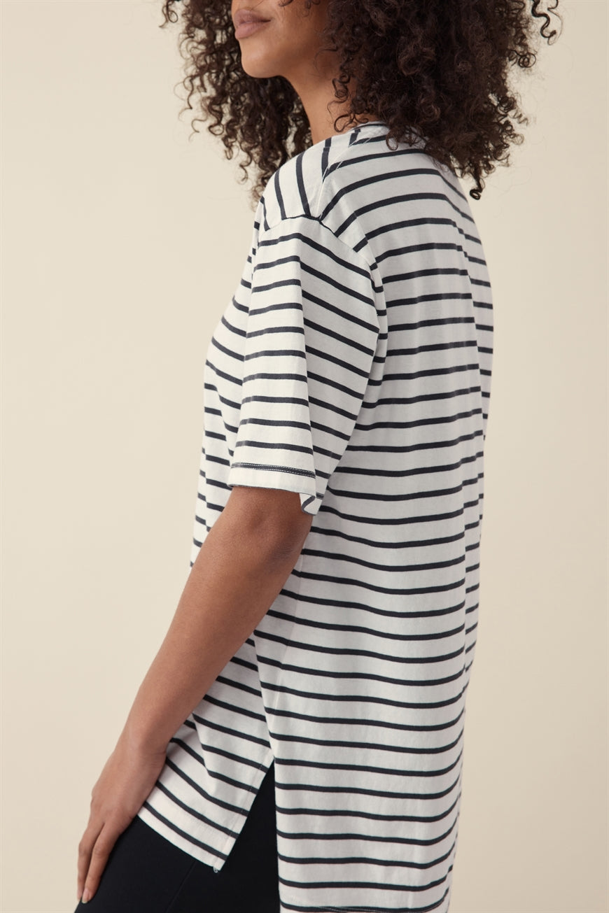 Longline Step Hem Tee