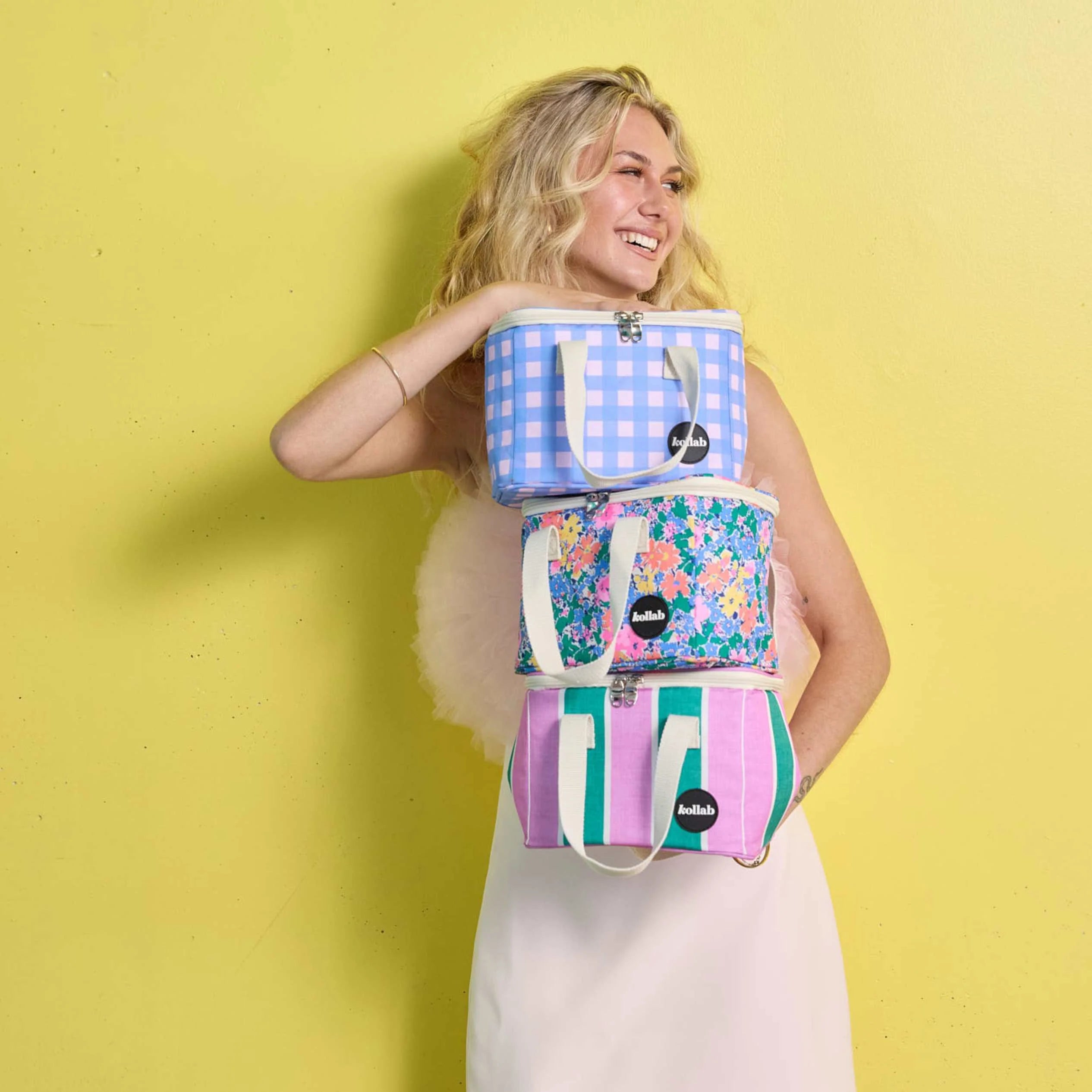 Lunch Cooler Bag - Spring Stripe