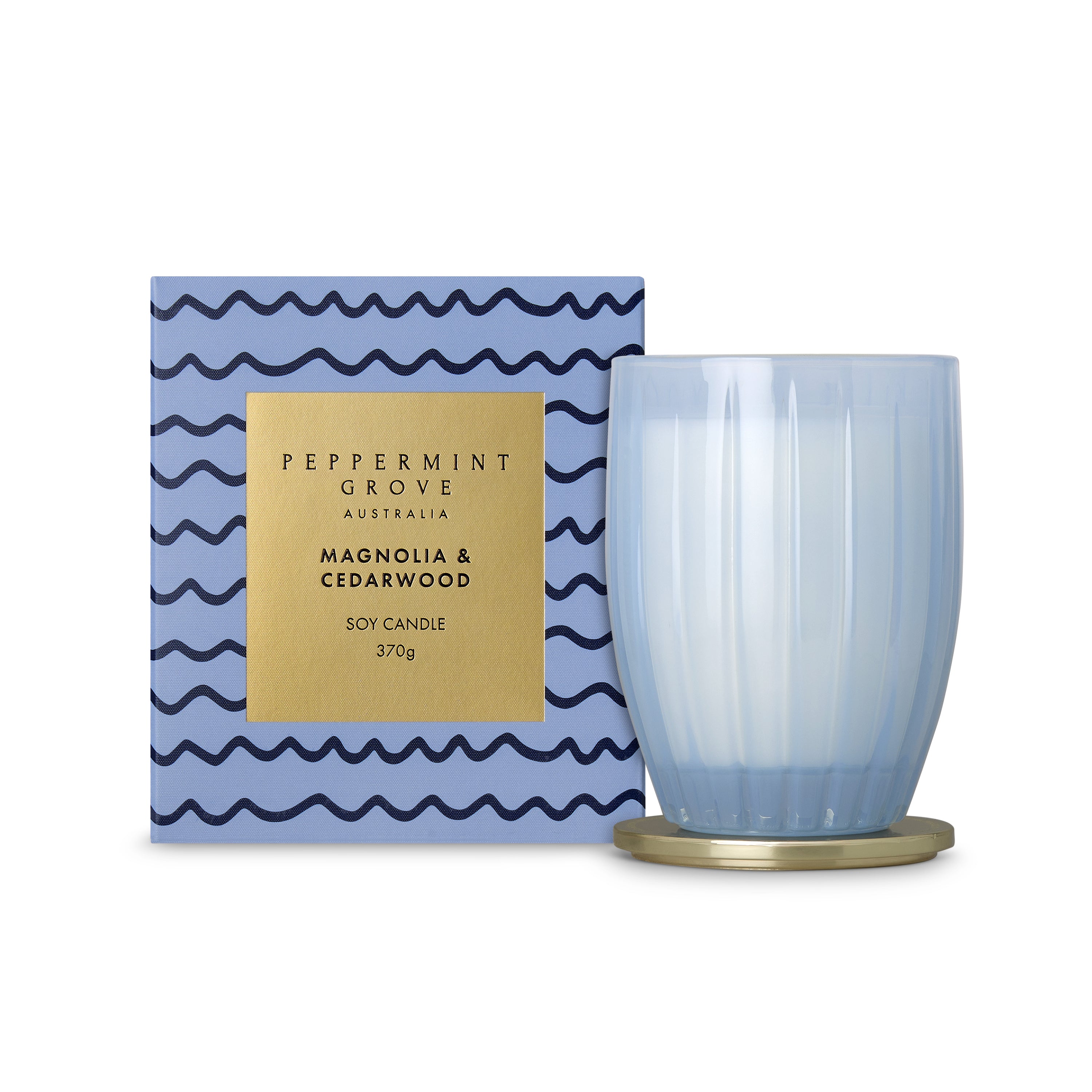 Magnolia and Cedarwood Soy Candle 370G - Limited Edition