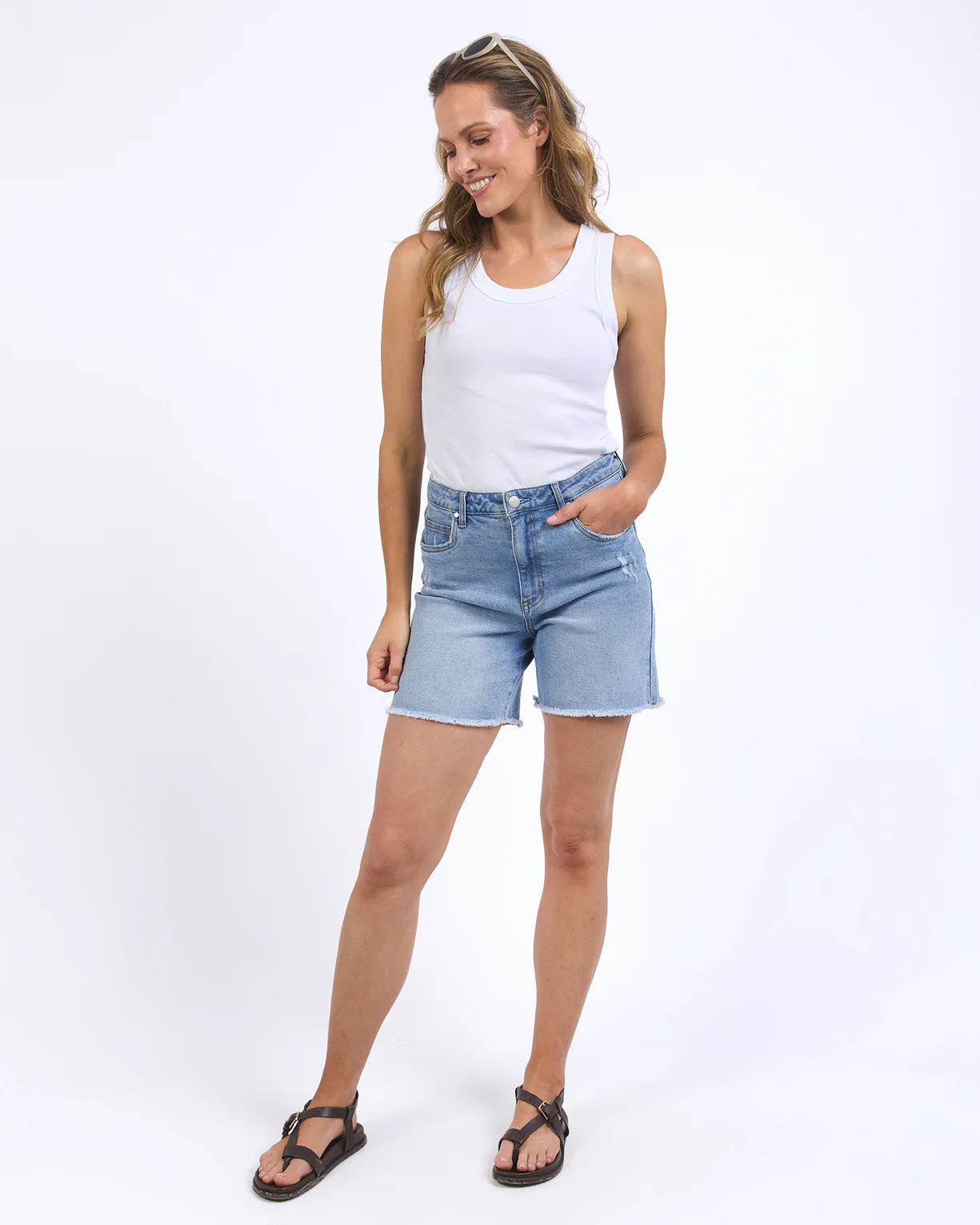 Millie Short 90's Vintage Blue