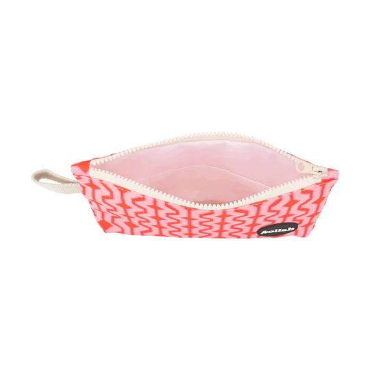 Mini Pouch - Cherry Zig Zag