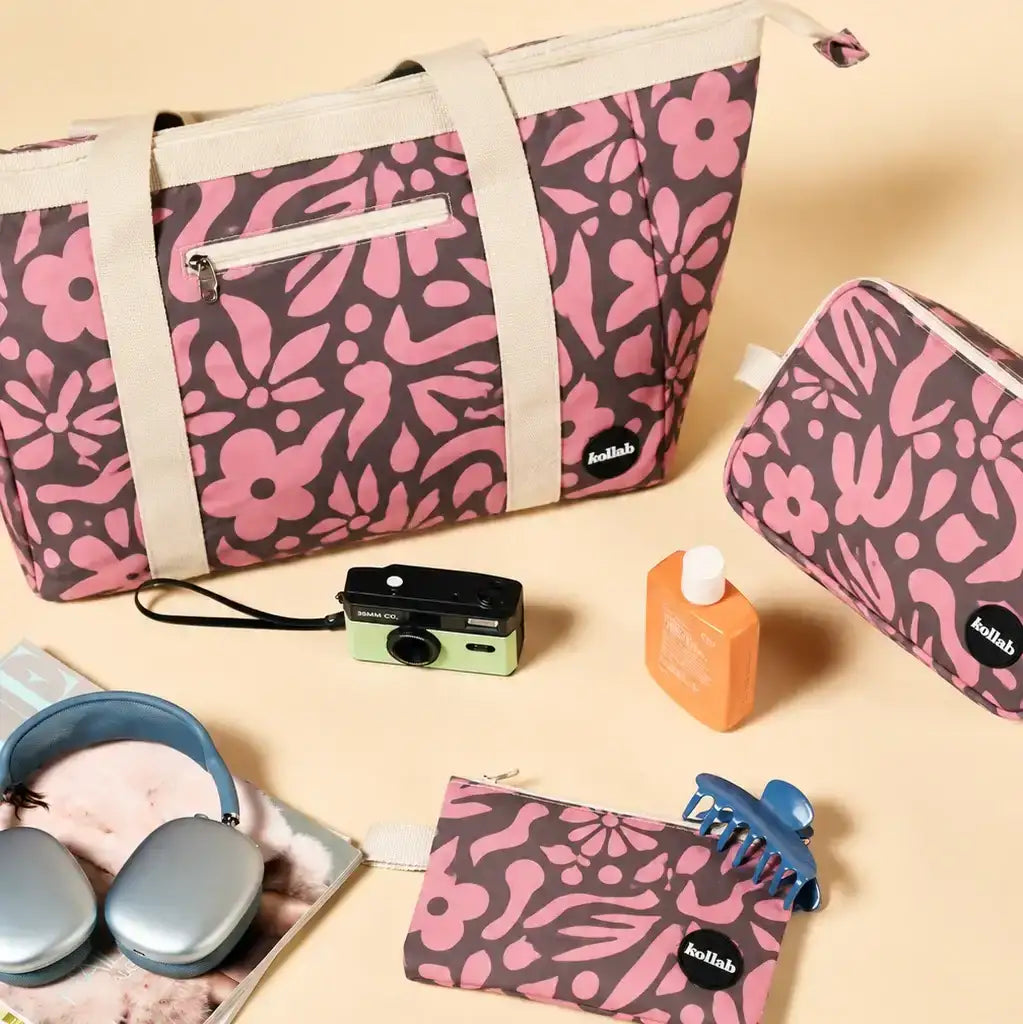 Mini Pouch - Peach Bloom