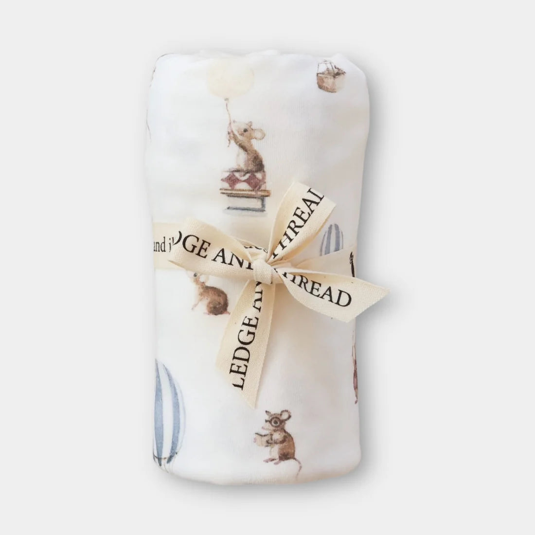 Stretch Swaddle - Mouse and Air Balloon