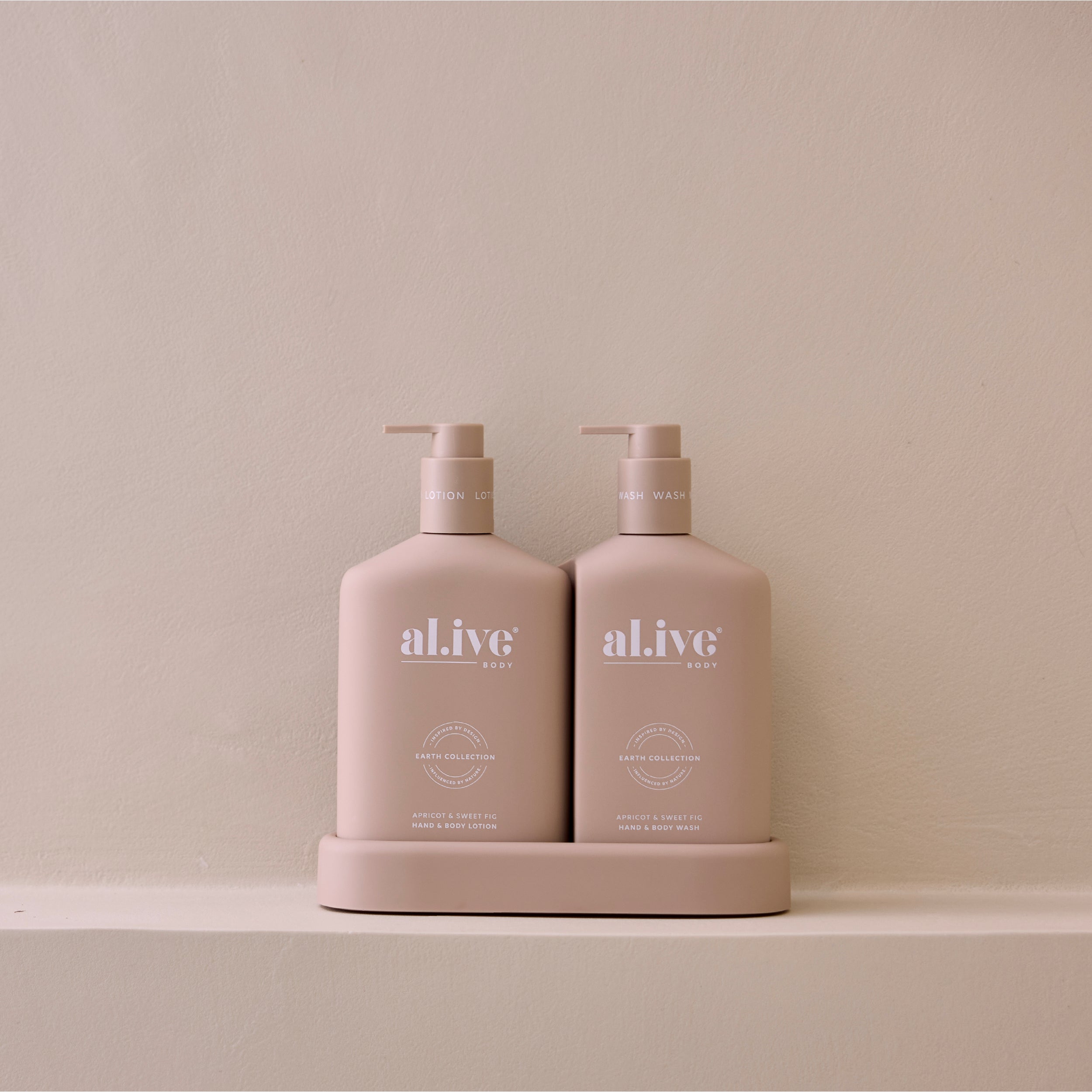 AL.IVE Wash and Lotion Duo - Apricot and Sweet Fig