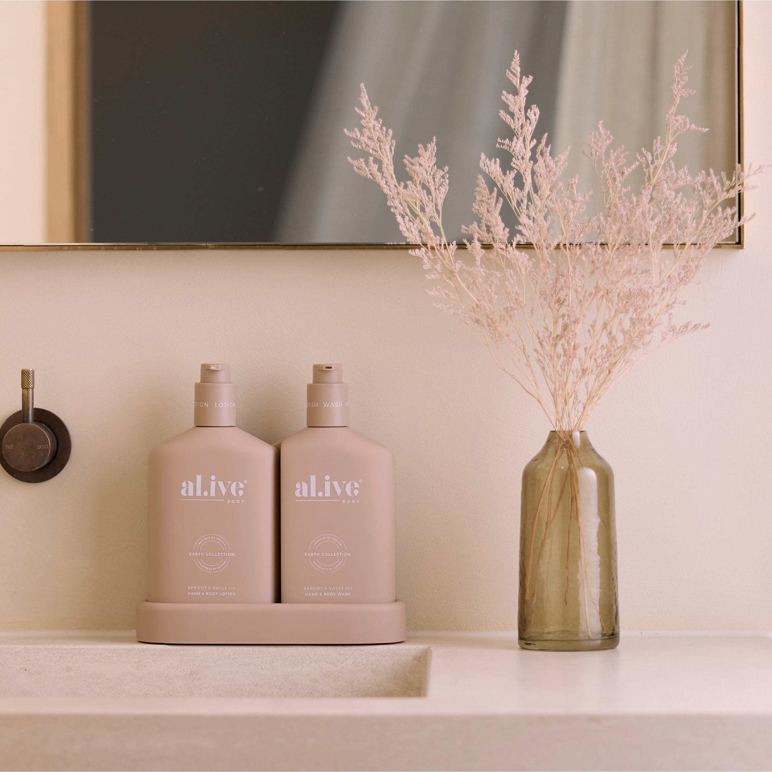 AL.IVE Wash and Lotion Duo - Apricot and Sweet Fig