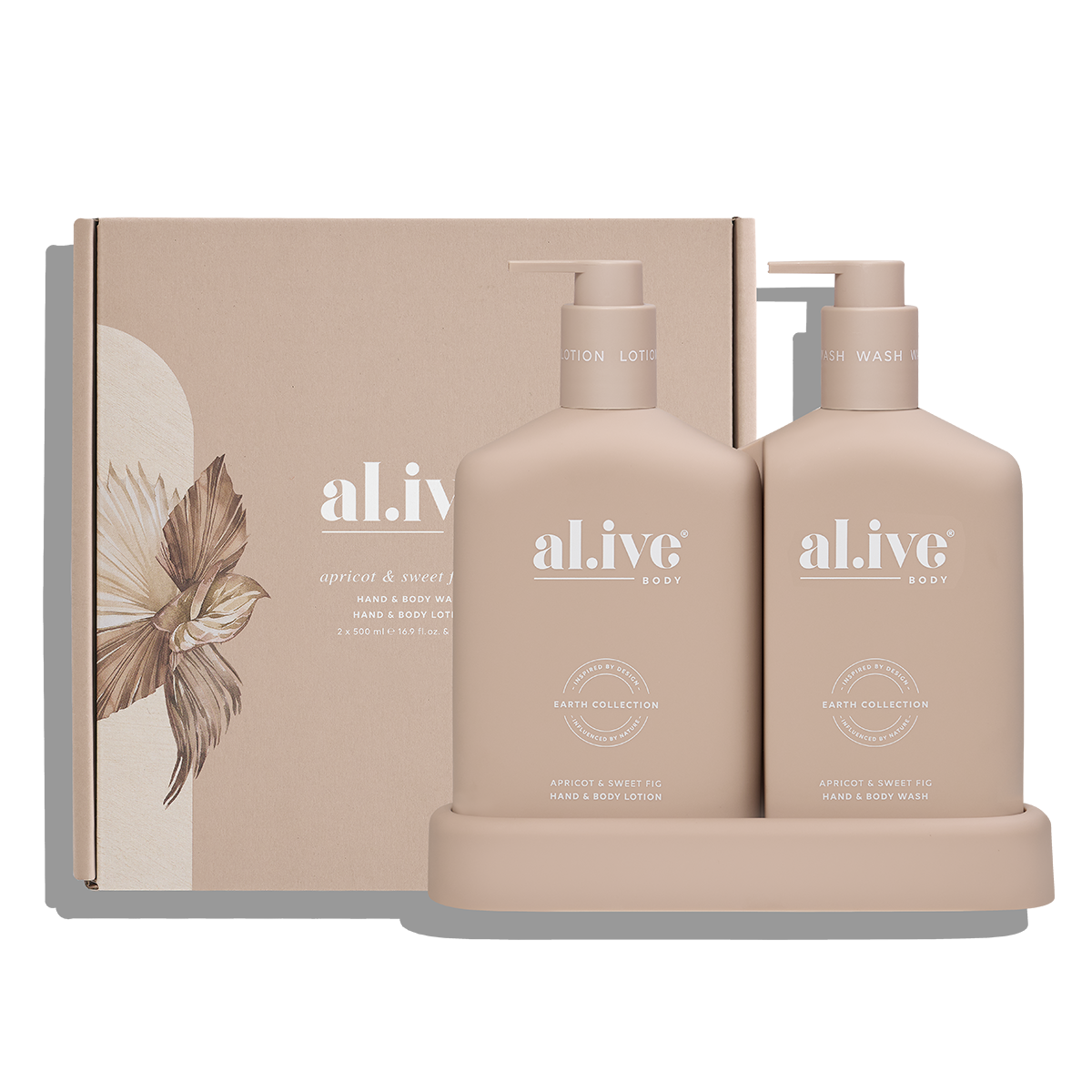AL.IVE Wash and Lotion Duo - Apricot and Sweet Fig