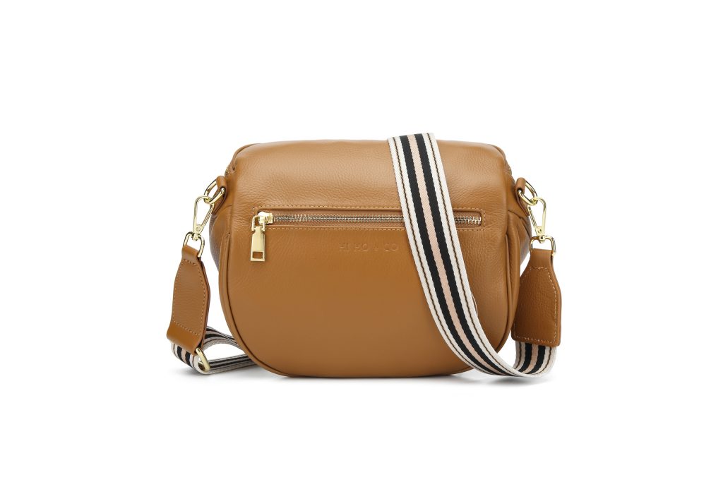 Obsessed Camel/Gold Bag