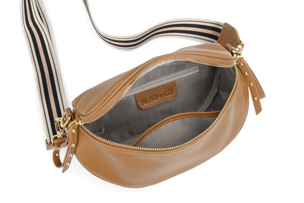 Obsessed Camel/Gold Bag