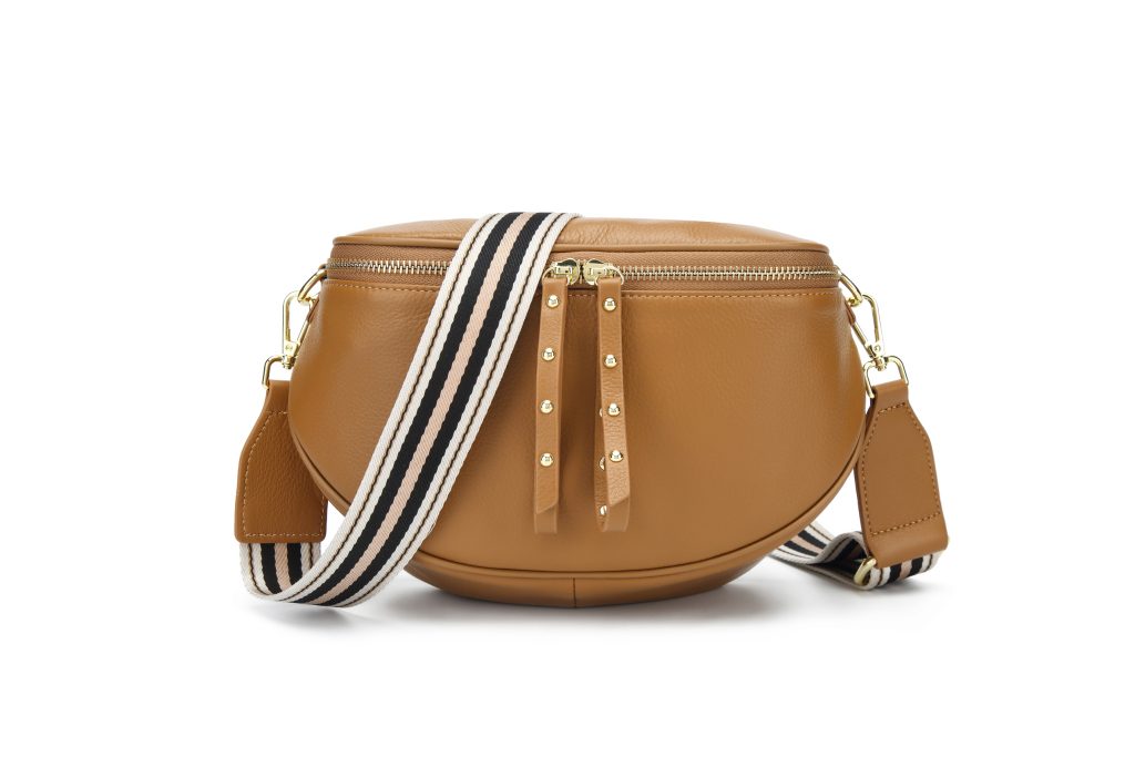 Obsessed Camel/Gold Bag