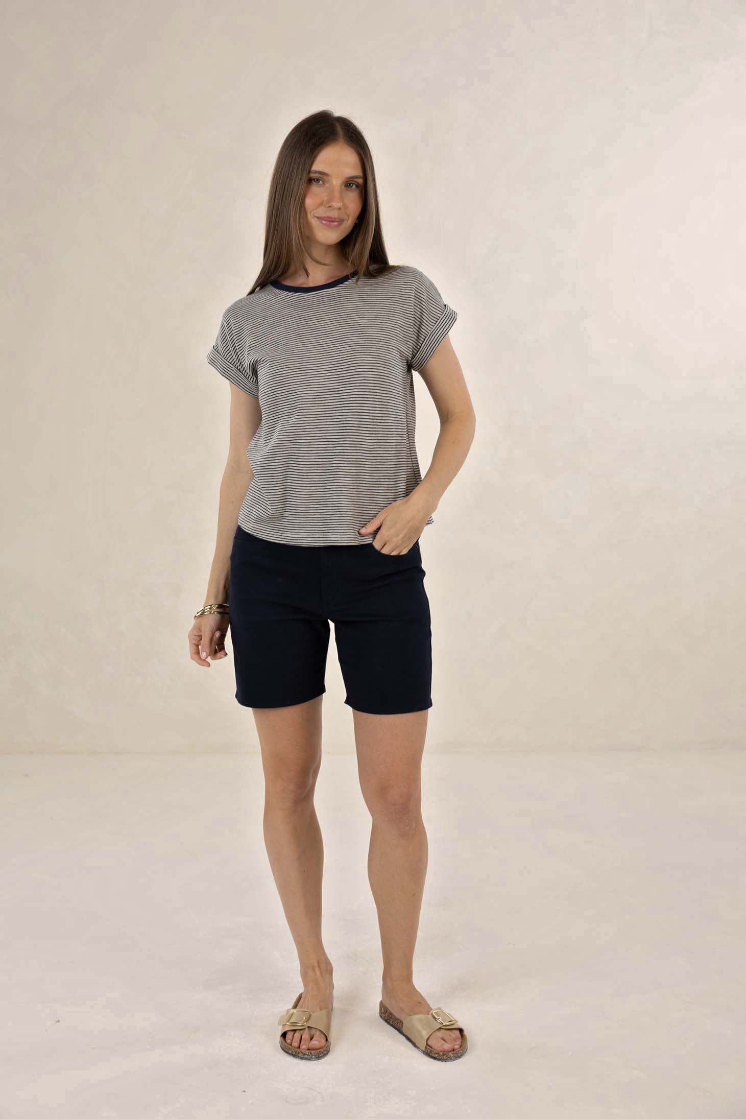 Pinnacle Stripe Tee