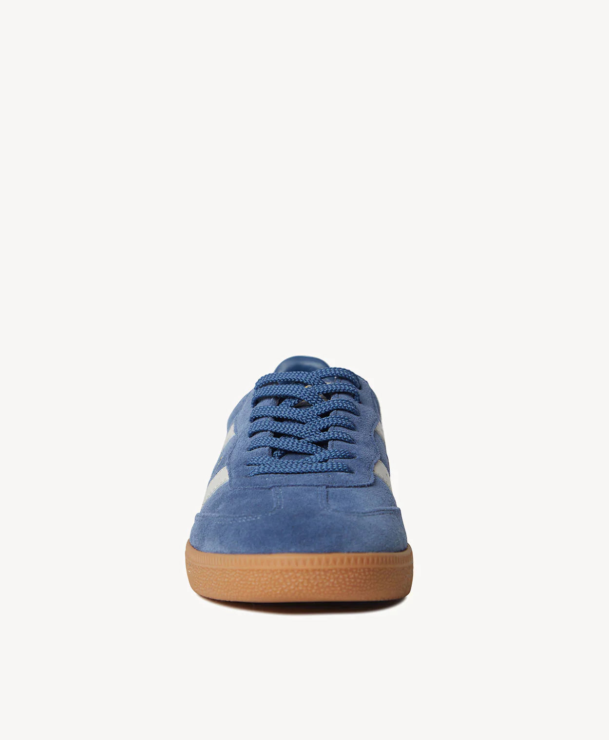 GOODSOLE 2001 Parallel Peacock Blue Suede/Bone Leather