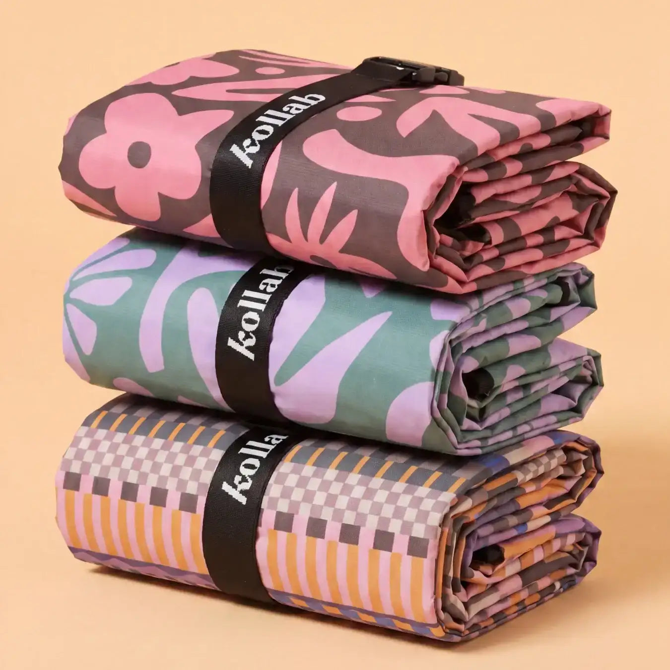 Picnic Mat - Peach Bloom