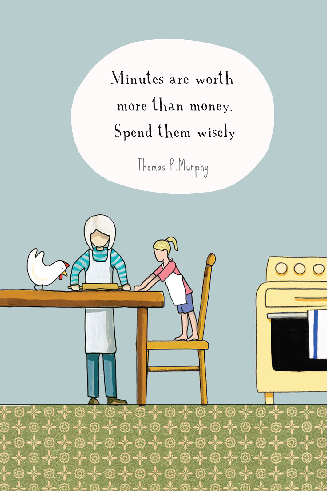 Quality Time Greeting Card