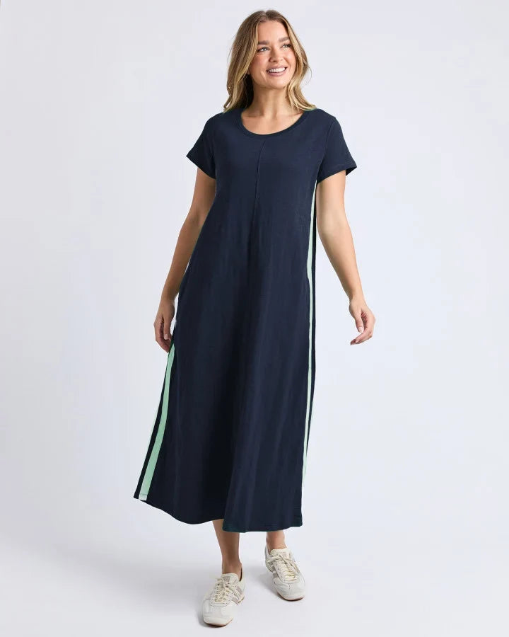 Recovery Dress - Mint Navy