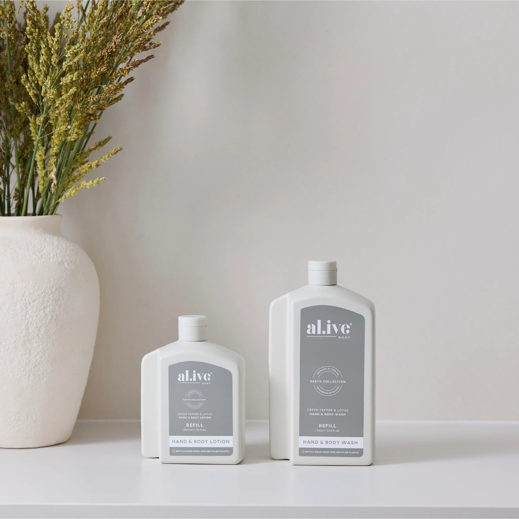 AL.IVE Wash Refill - Green Pepper and Lotus