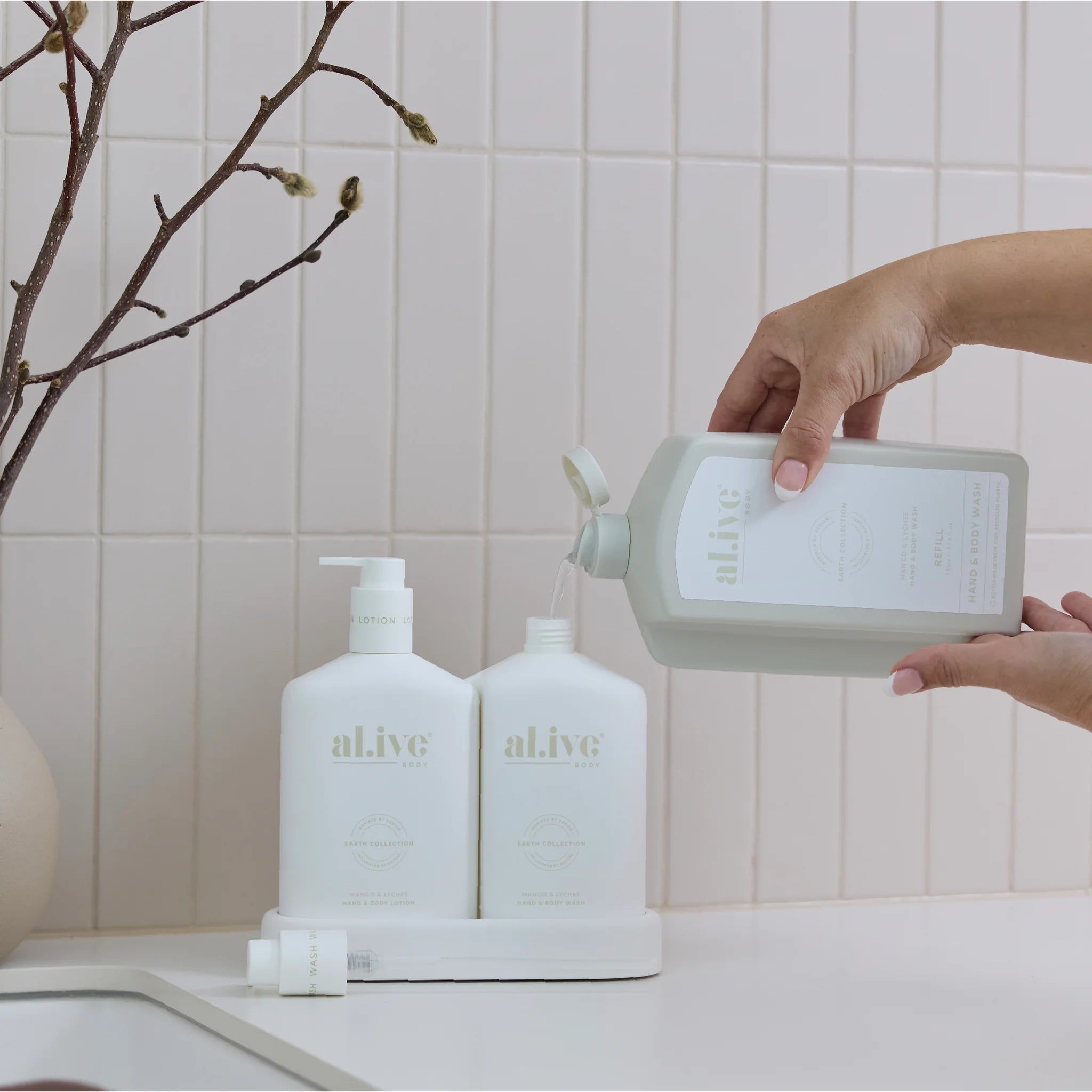 AL.IVE Wash Refill - Mango and Lychee