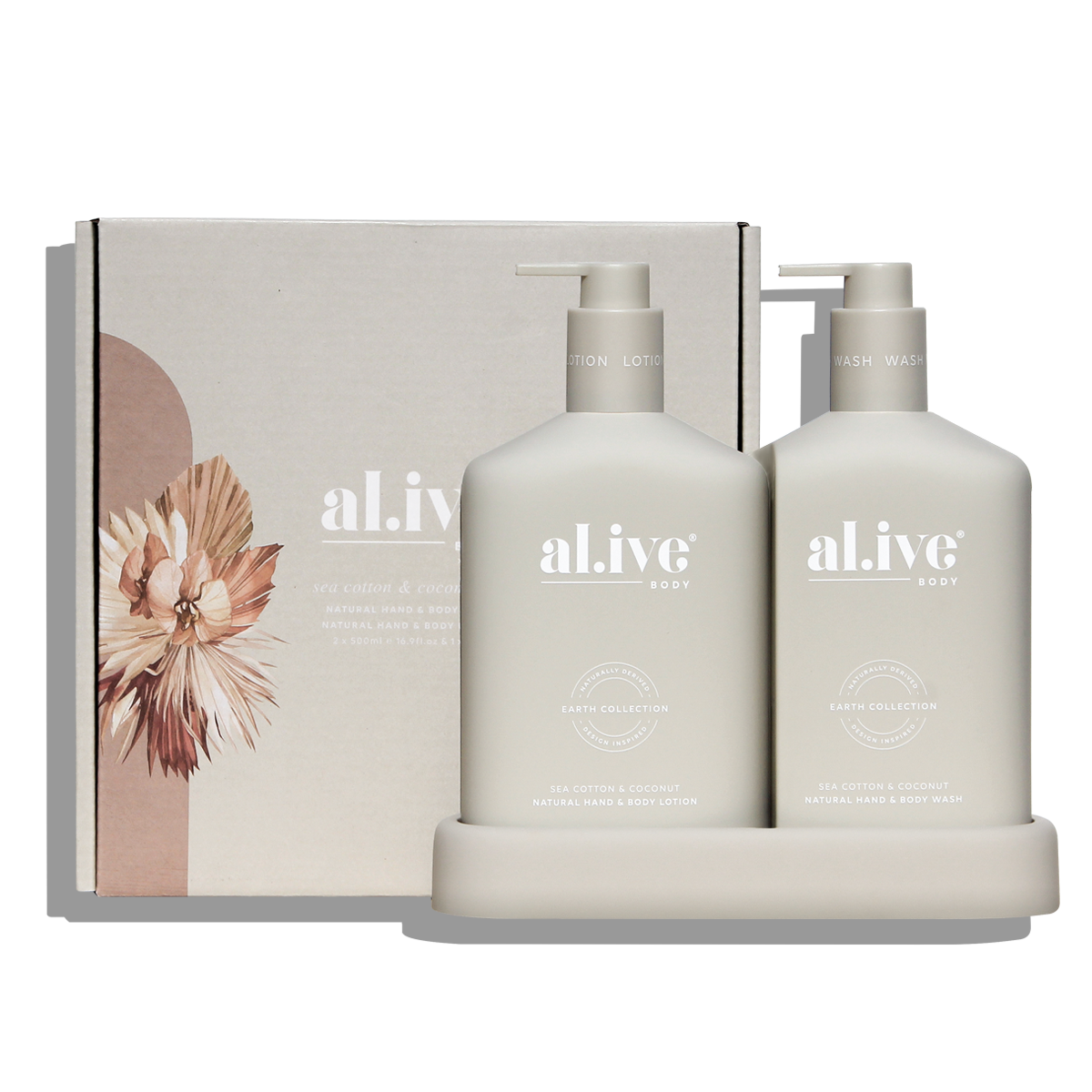 AL.IVE Wash and Lotion Duo - Sea Cotton and Coconut