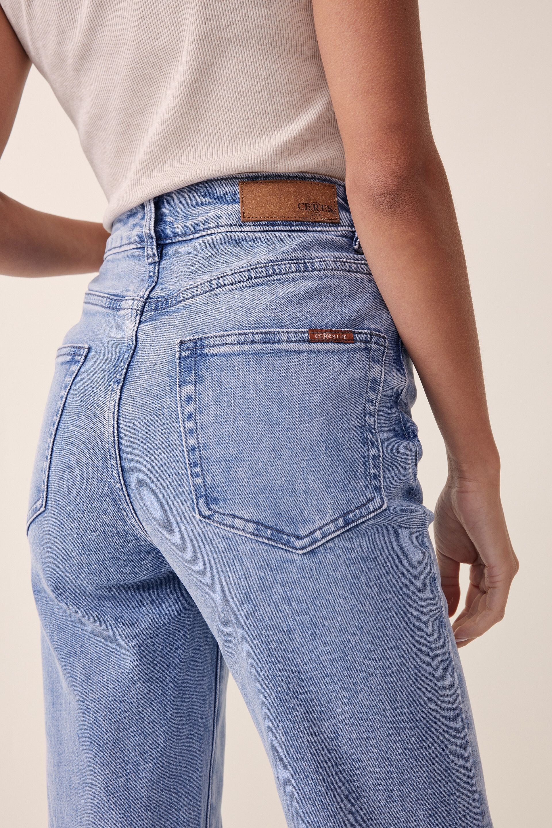 Straight Jean in Organic Cotton