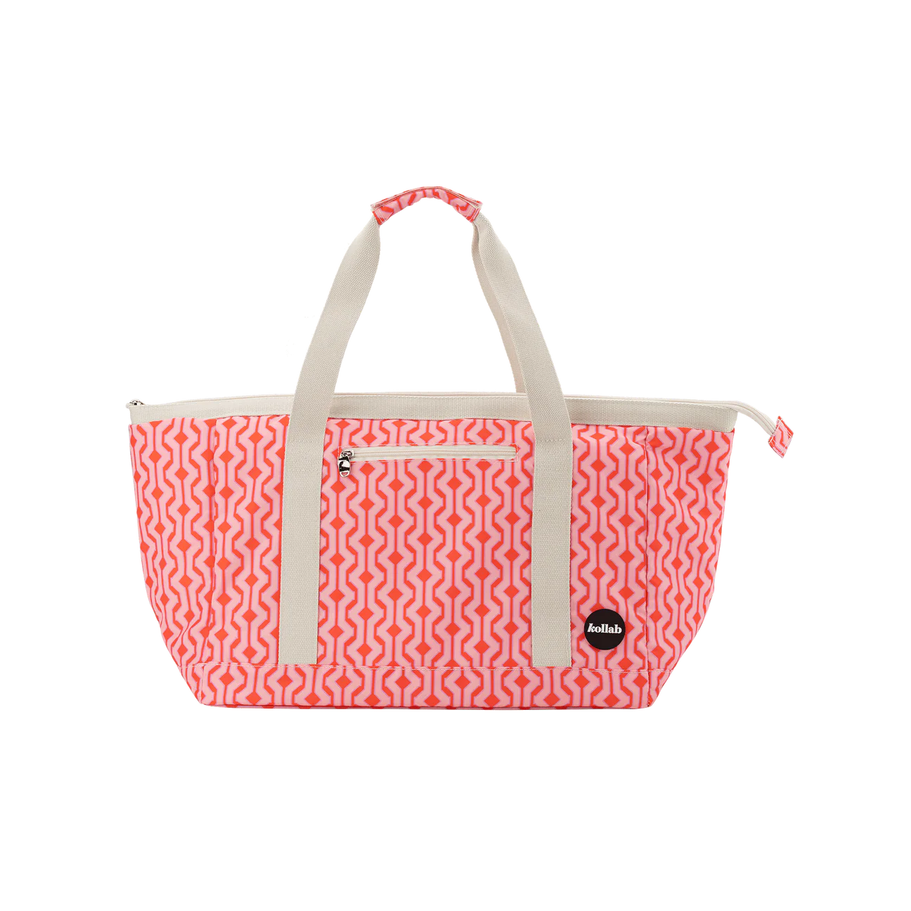 Tote Bag - Cherry Zig Zag