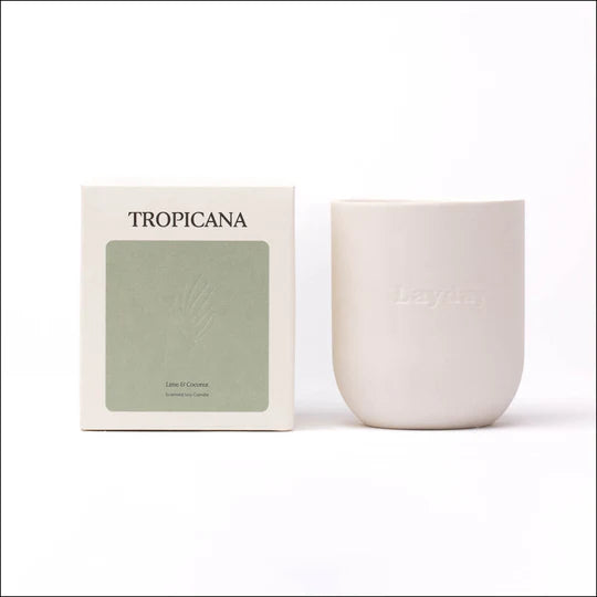 Tropicana Candle - Lime and Coconut