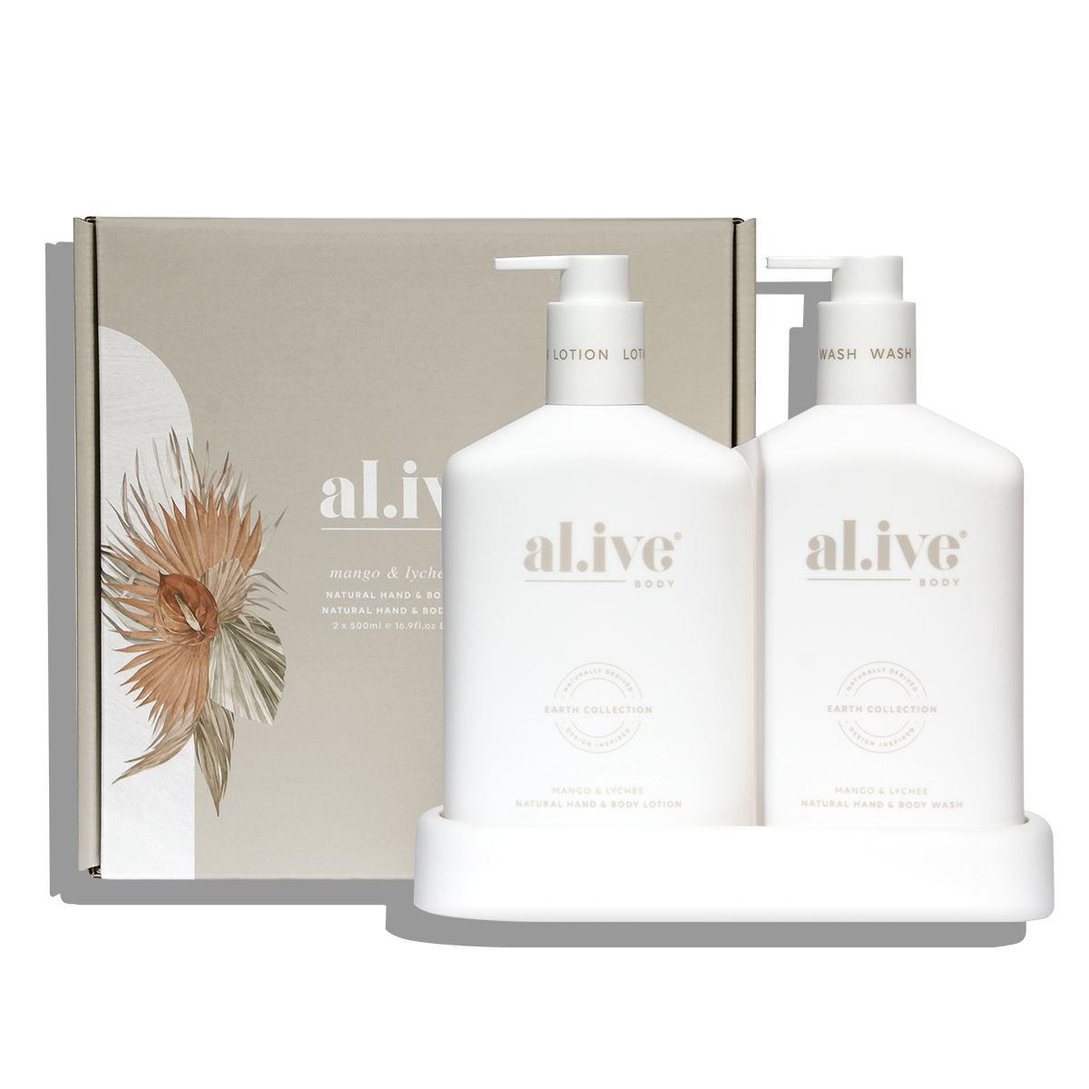 AL.IVE Wash and Lotion Duo - Mango and Lychee
