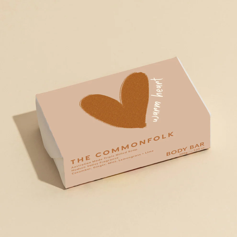 Body Soap Bar - Warm Heart