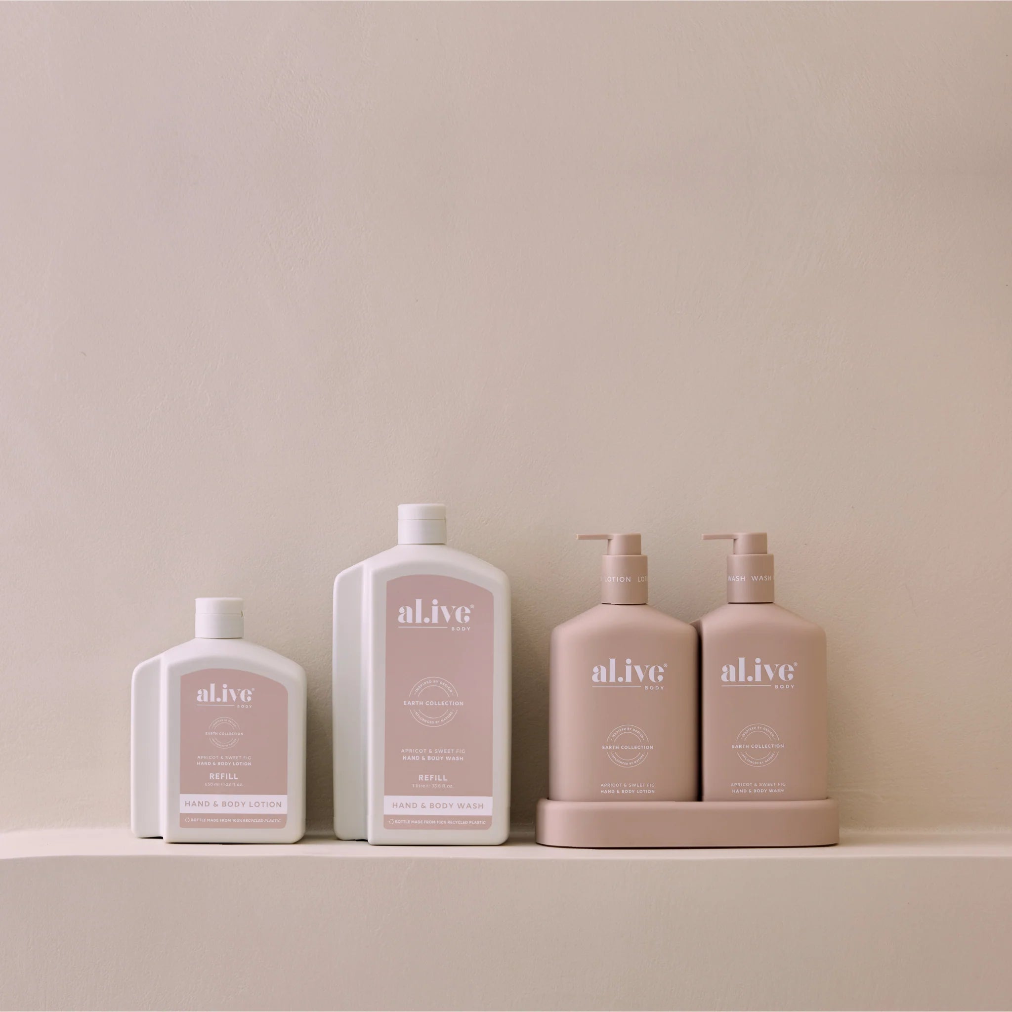 AL.IVE Wash Refill - Apricot and Sweet Fig