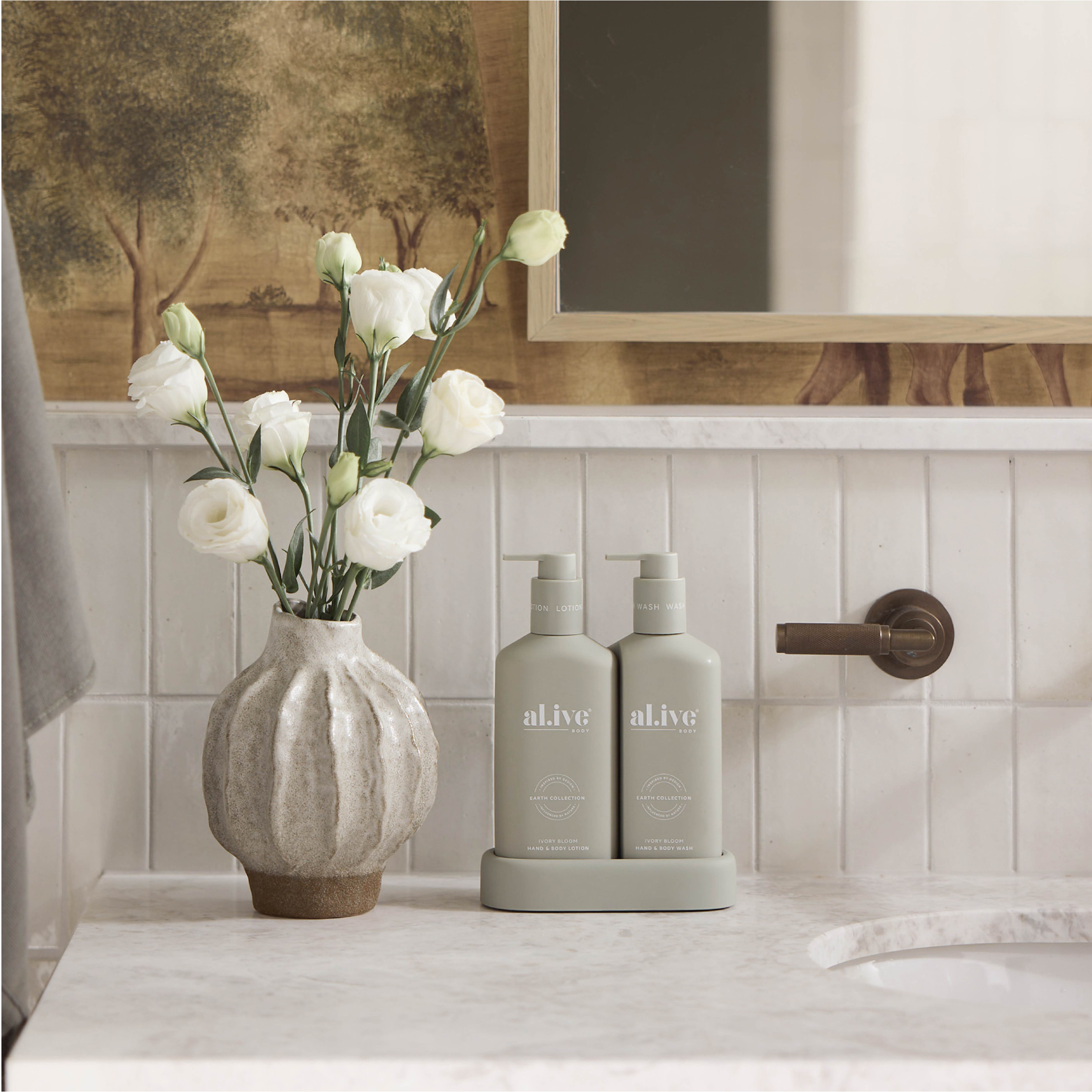 AL.IVE Compact Wash and Lotion Duo - Ivory Bloom