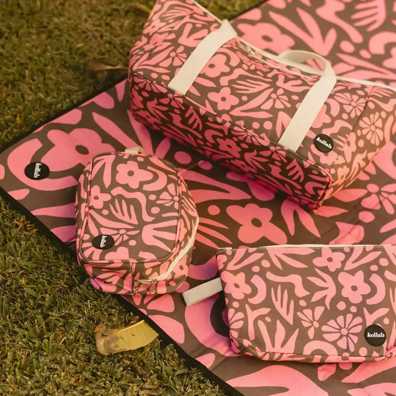 Wet Bag - Peach Bloom