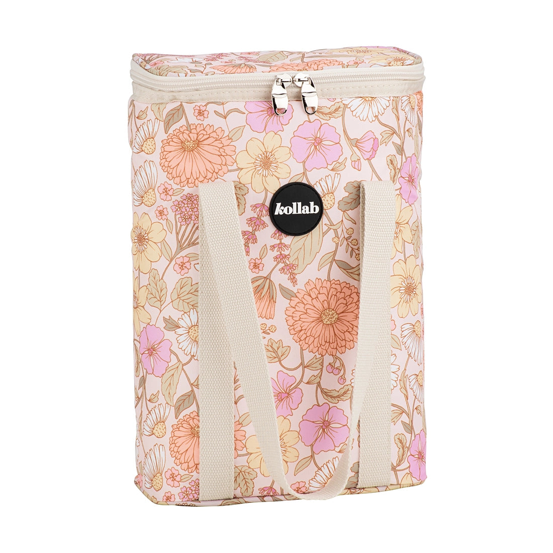 Wine Cooler Bag - Floral Herbs