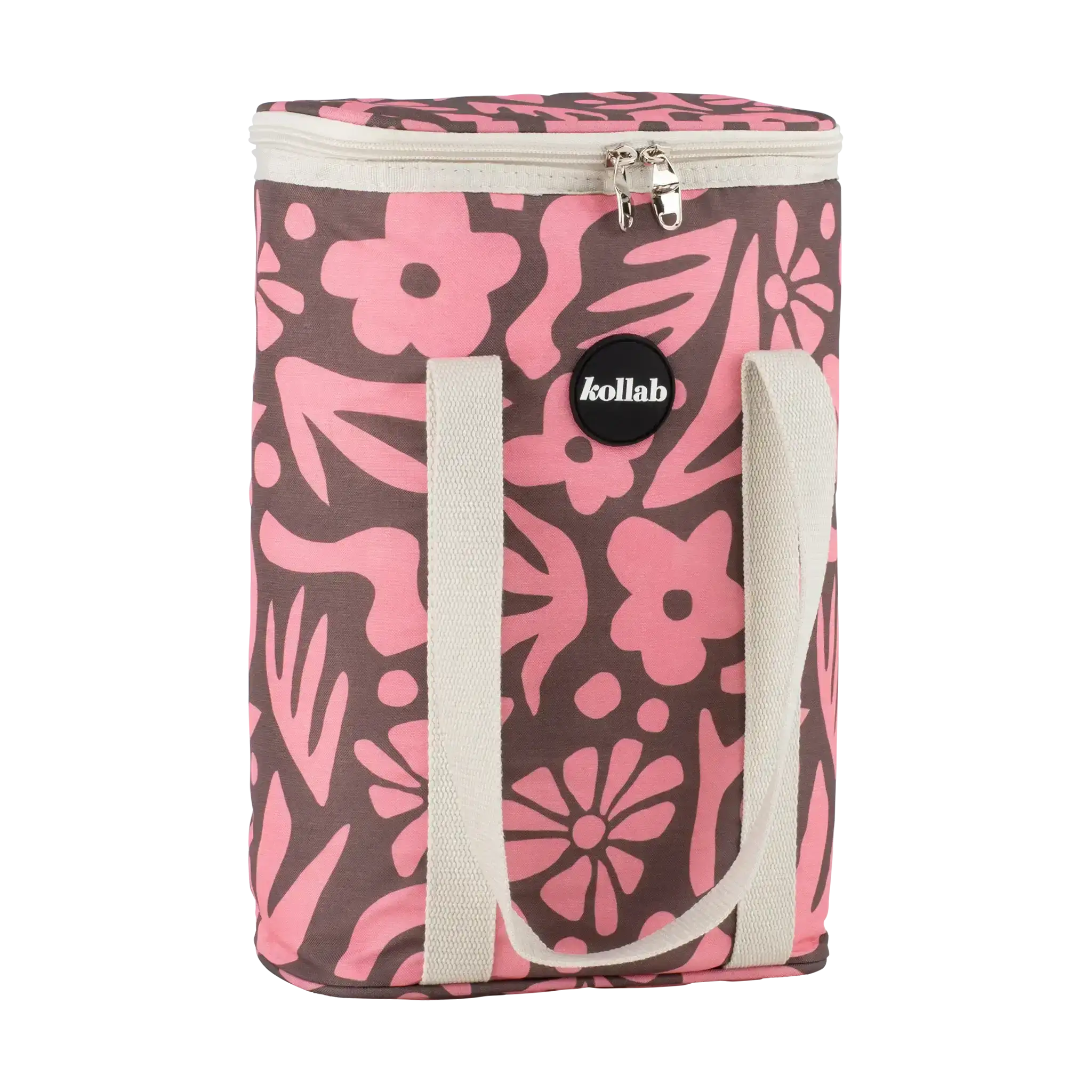 Wine Cooler Bag - Peach Bloom