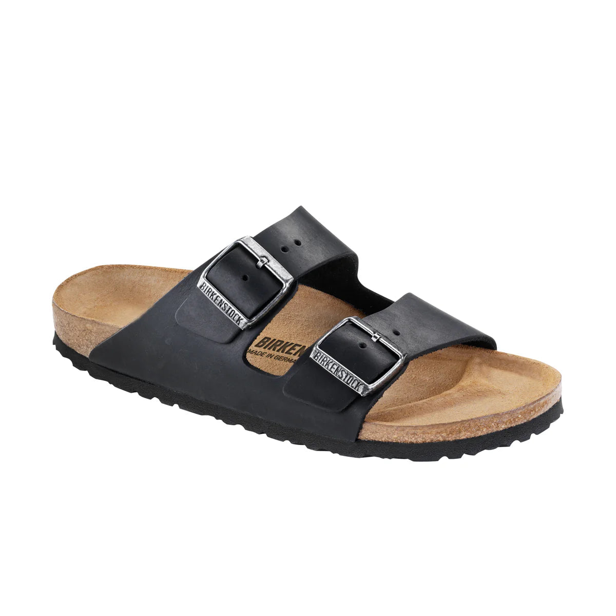 Birkenstock Arizona Black Oiled Leather - Narrow