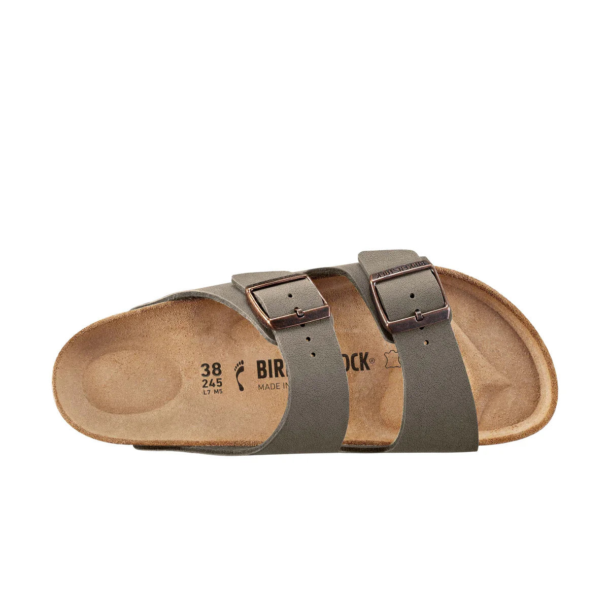 Birkenstock Arizona Stone BirkiBuc - Regular