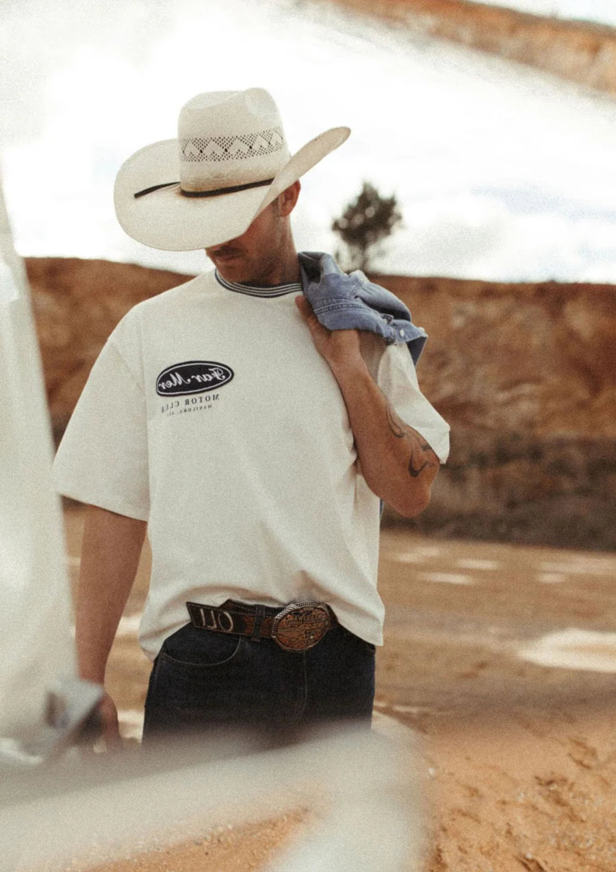 FAR MER Motor Club Box Tee