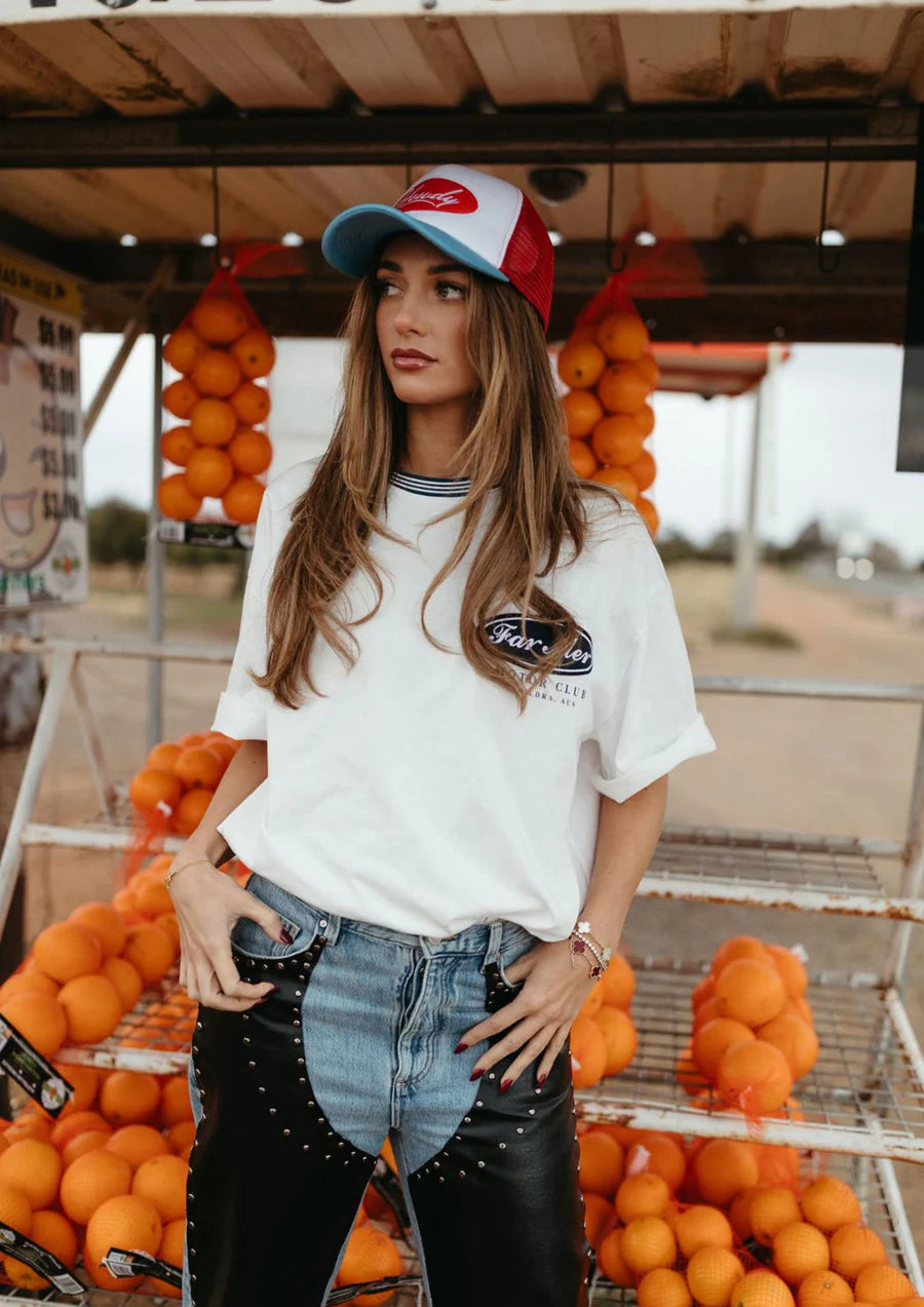 FAR MER Motor Club Box Tee