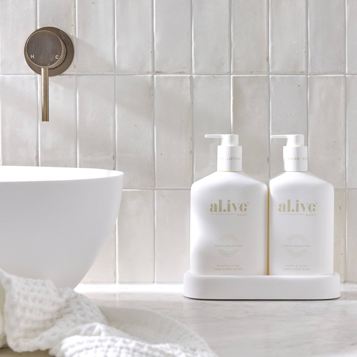 AL.IVE Wash and Lotion Duo - Mango and Lychee