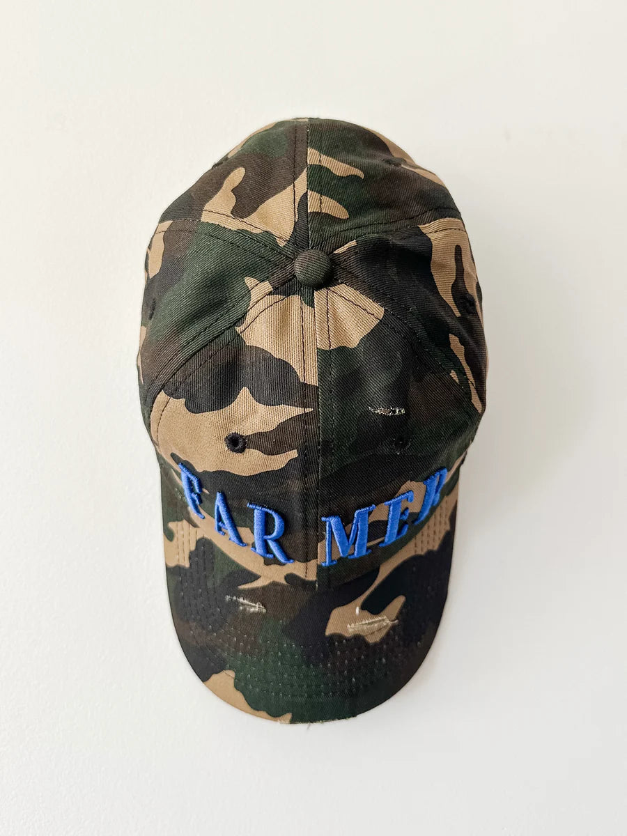 FAR MER Distressed Camo Cap