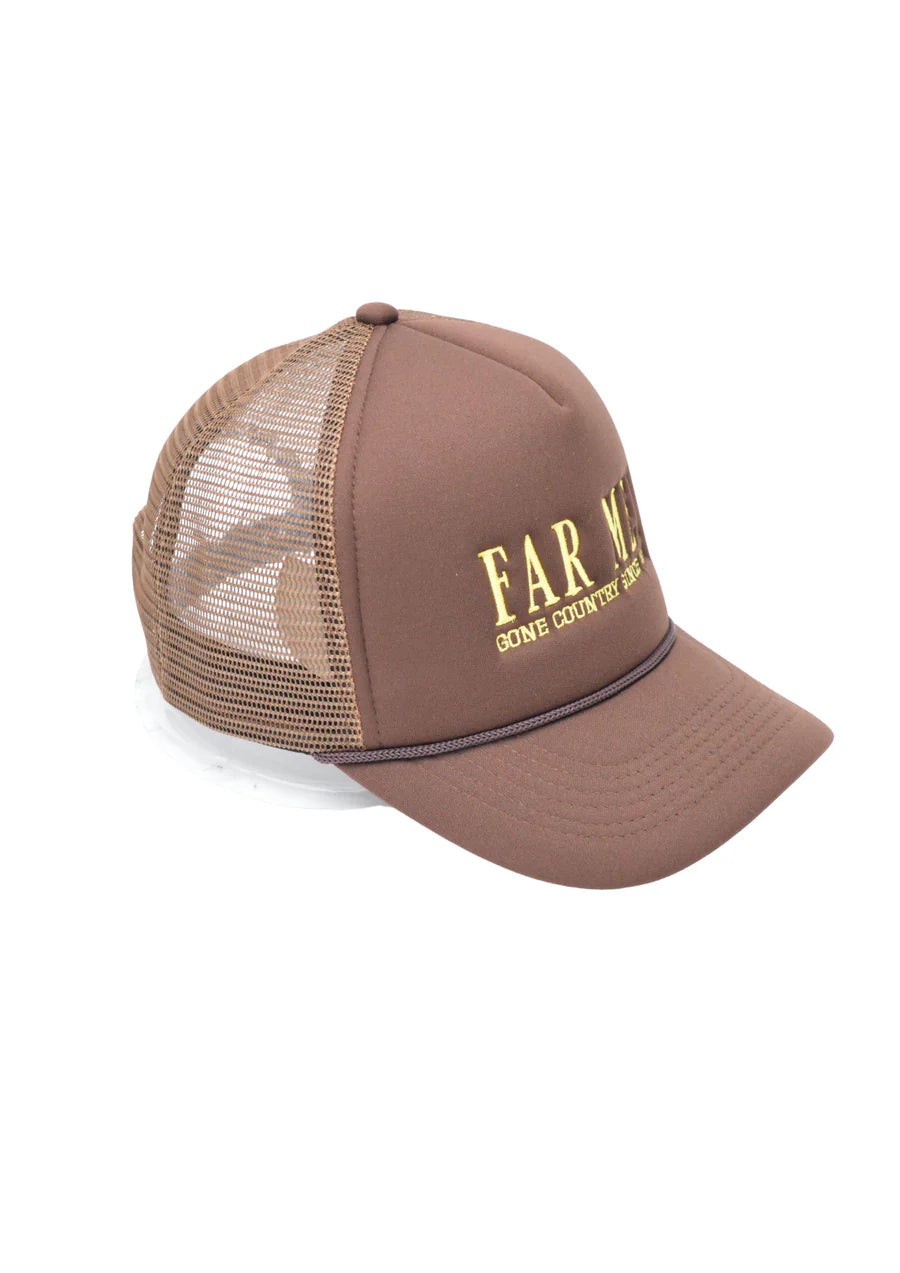 FAR MER Harvest Trucker - Brown