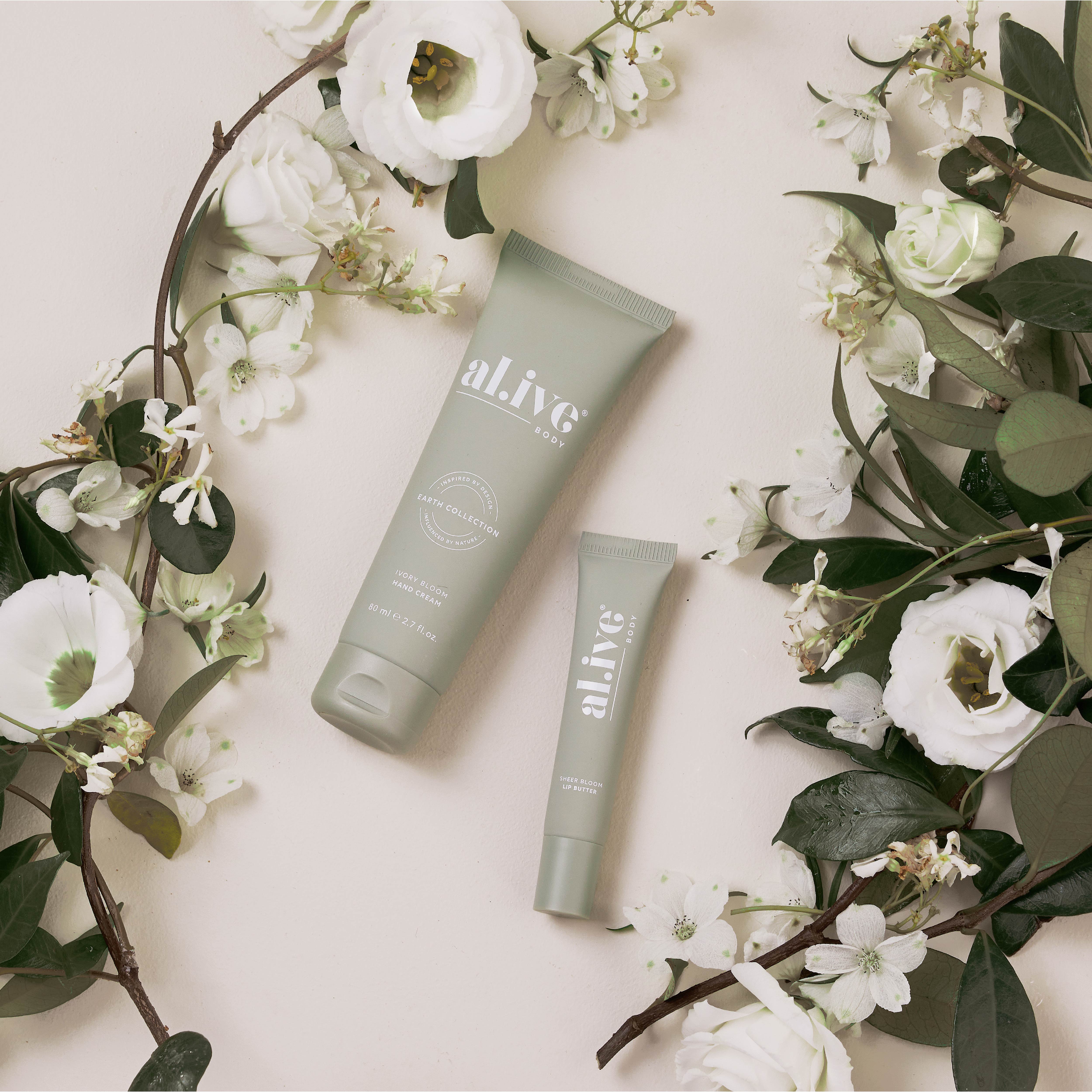 AL.IVE Hand and Lip Set - Ivory Bloom