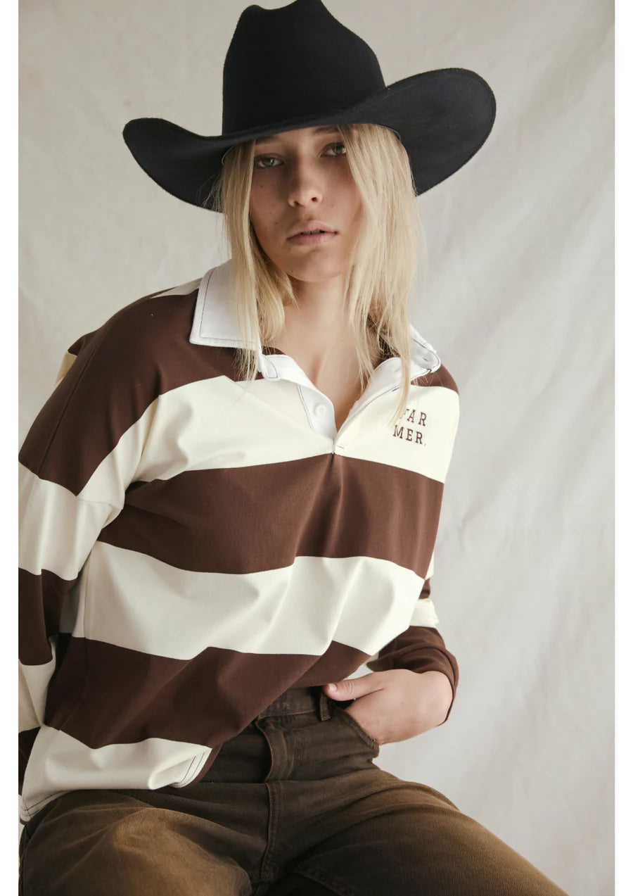 FAR MER Jersey - Choc Cream