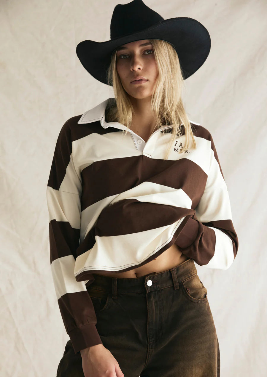 FAR MER Jersey - Choc Cream