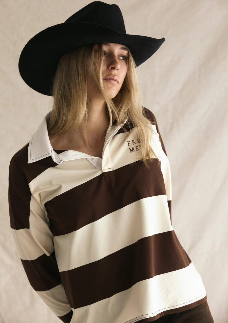FAR MER Jersey - Choc Cream