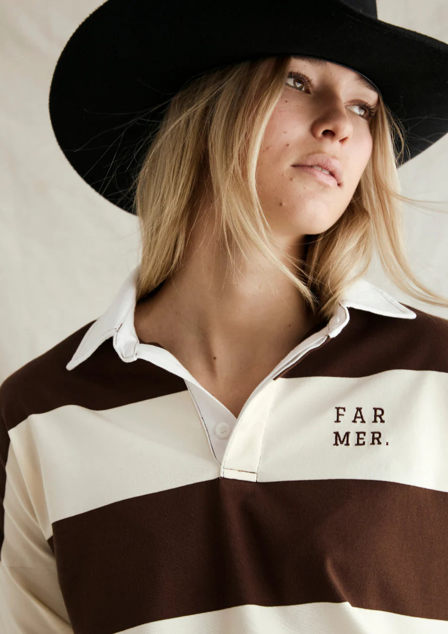 FAR MER Jersey - Choc Cream