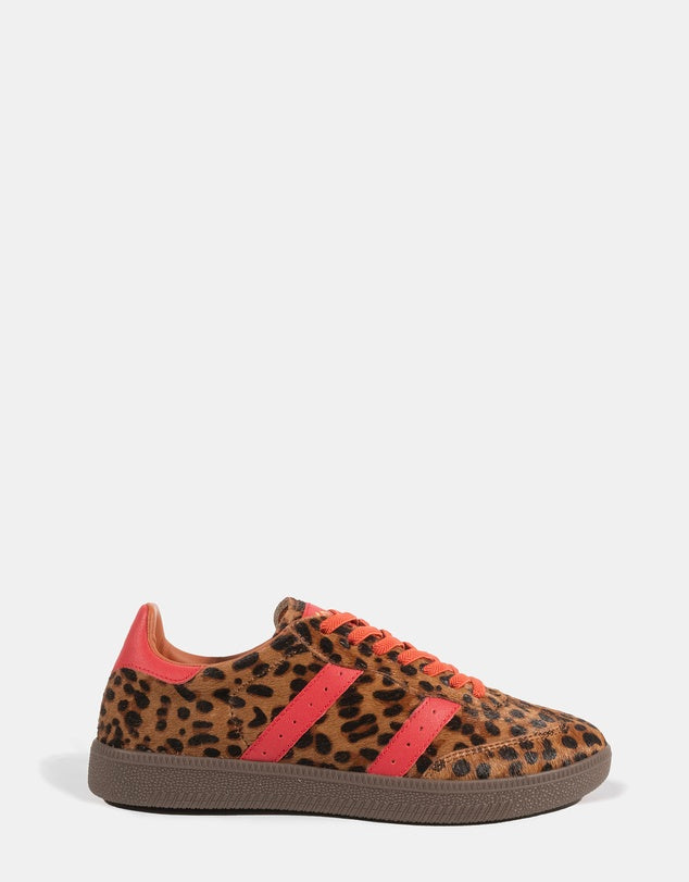 GOODSOLE 2001 Parallel Leopard Print Pony