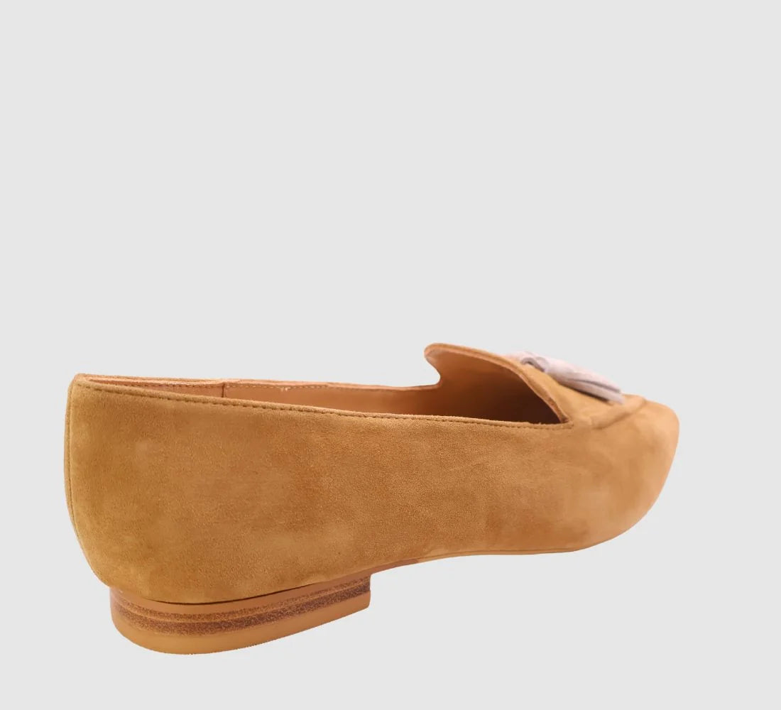 Luna Sole Palace - Brown/Creme Suede