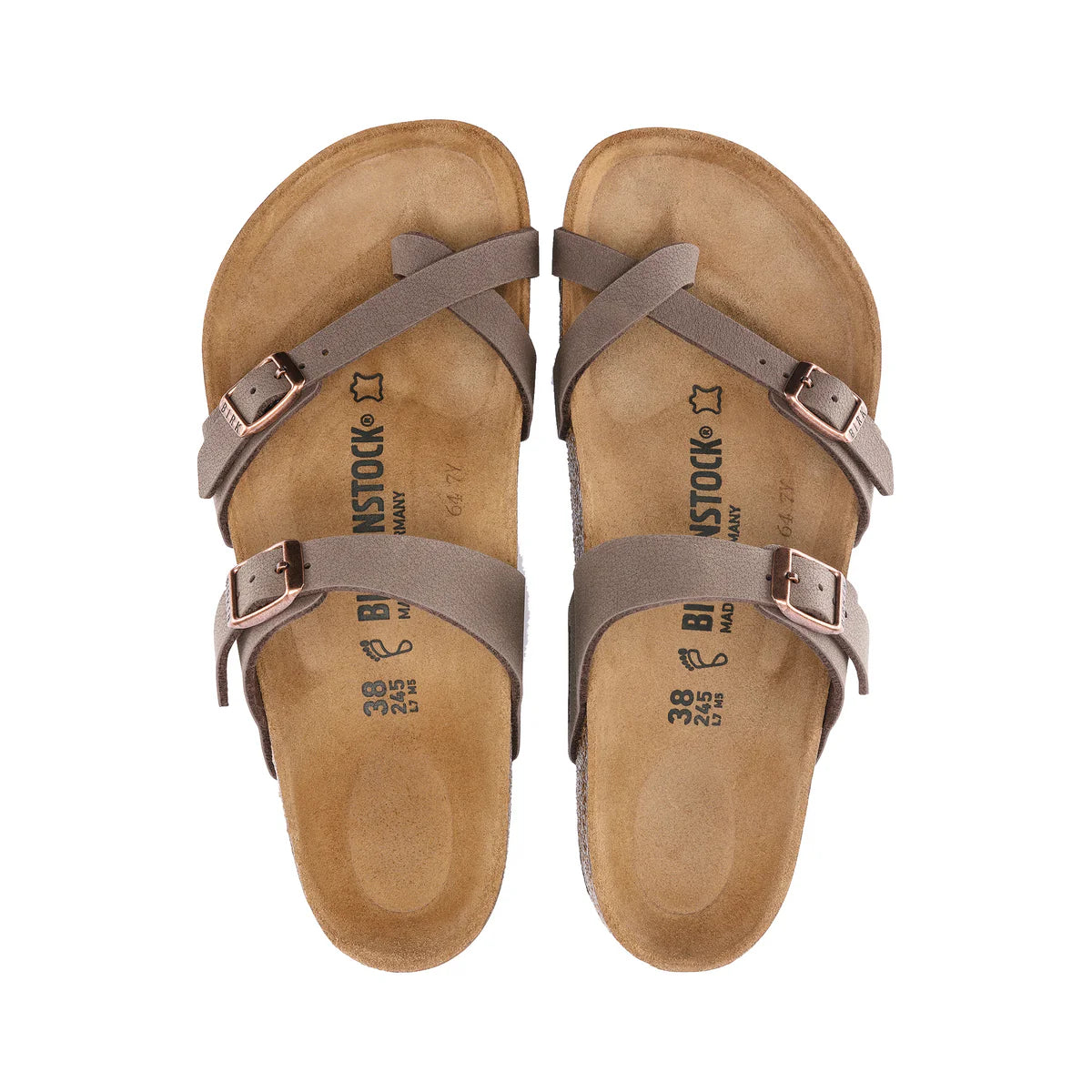 Birkenstock Mayari Mocca BirkiBuc - Regular