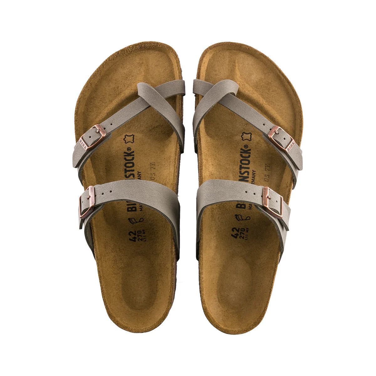 Birkenstock Mayari Stone BirkiBuc - Regular